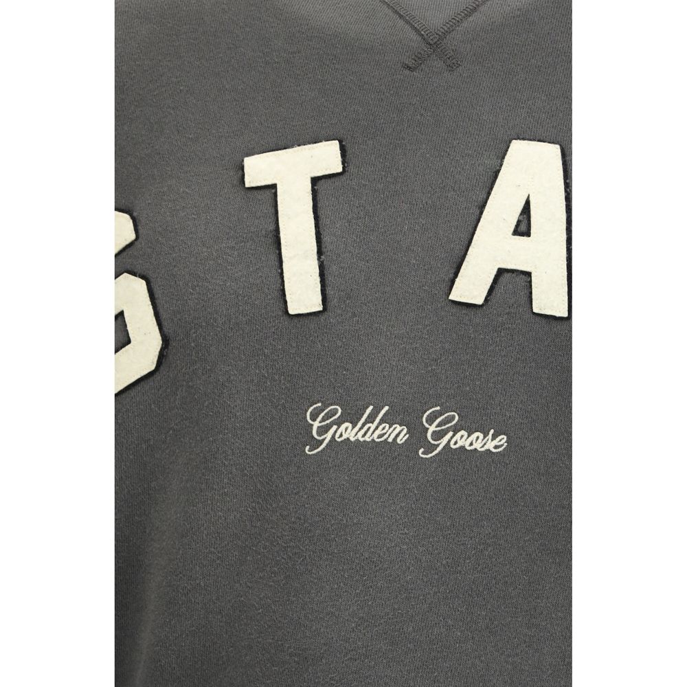 Star Embroidered Cotton Sweatshirt