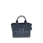 Grained Leather Small Tote Handbag