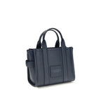 Grained Leather Small Tote Handbag