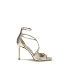 Glitter Calf Leather Azia Sandals