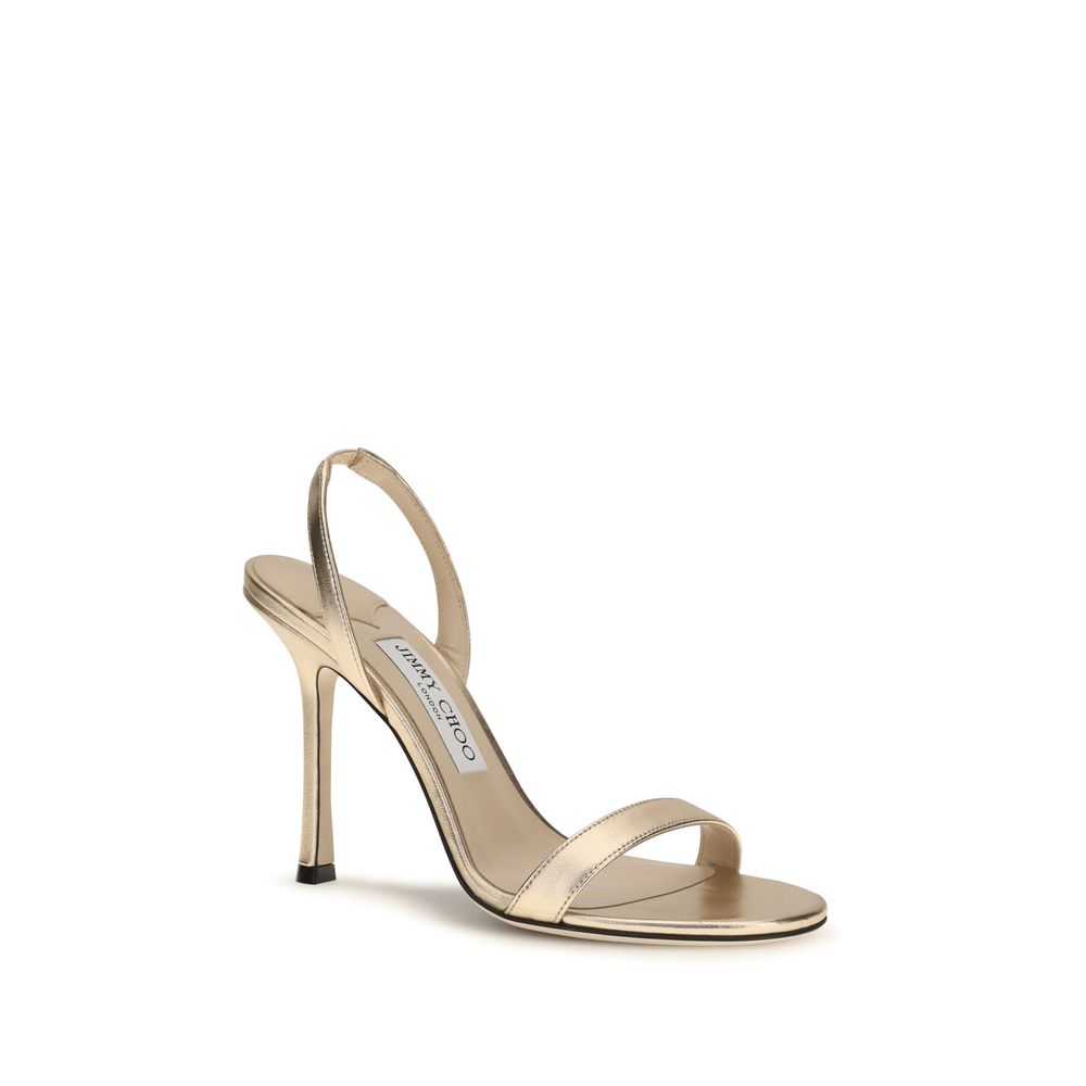 Calfskin Jenn Stiletto Heel Sandals