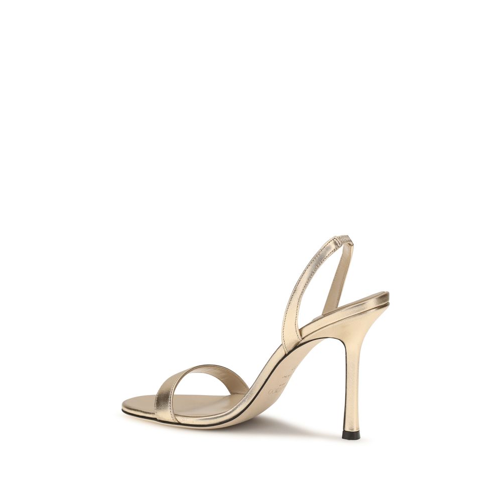 Calfskin Jenn Stiletto Heel Sandals