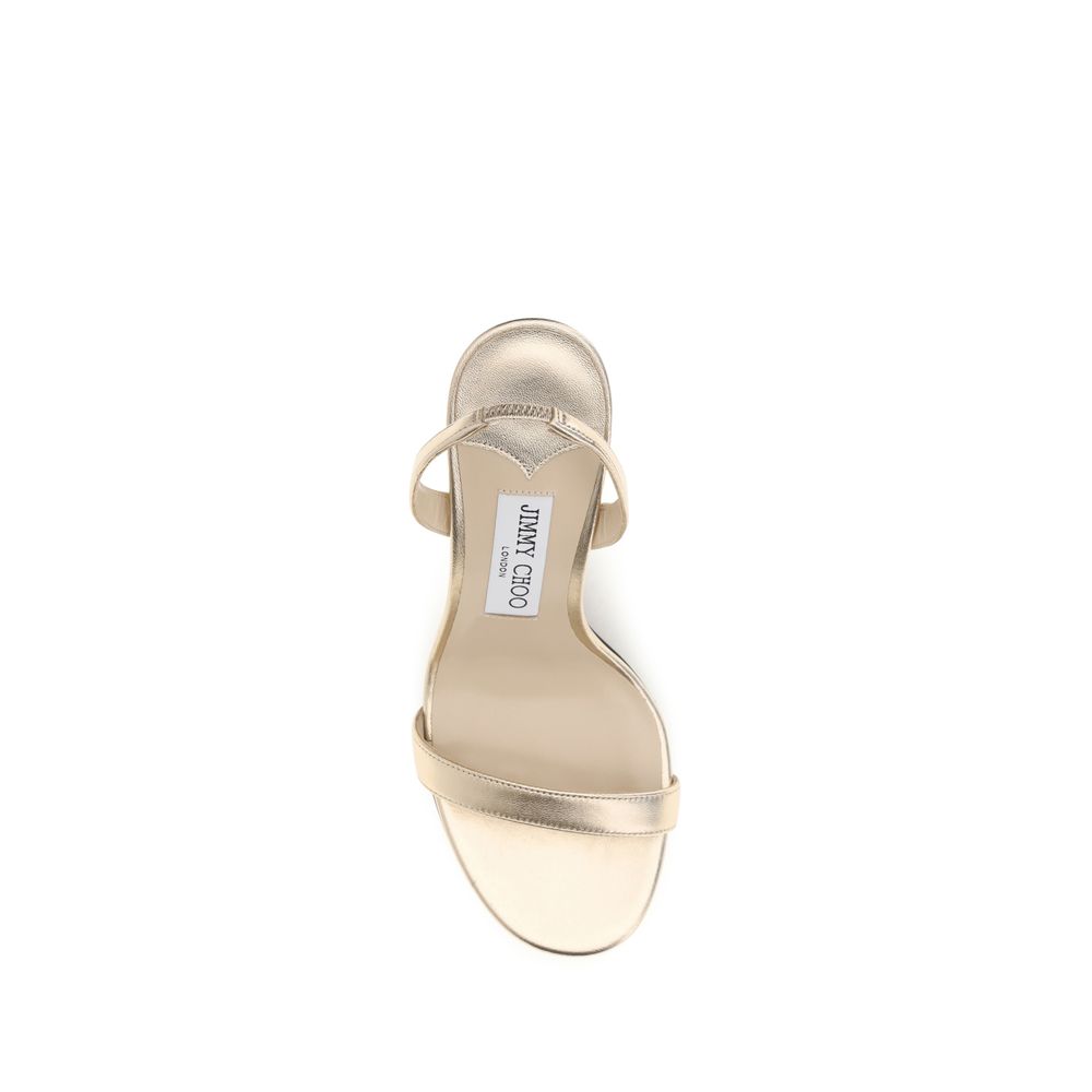 Calfskin Jenn Stiletto Heel Sandals