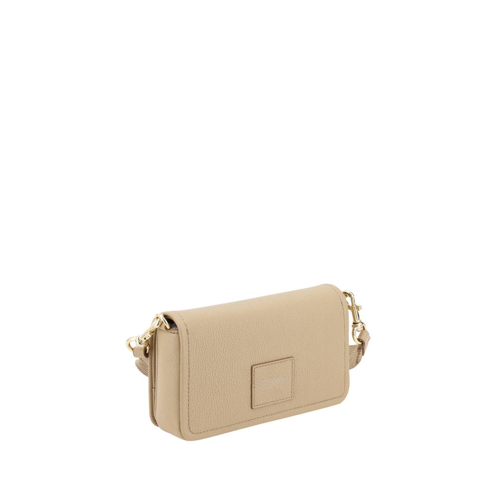 Beige Grained Calf Leather Mini Bag Shoulder Bag