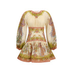 Silk-Cotton Indra Mini Dress