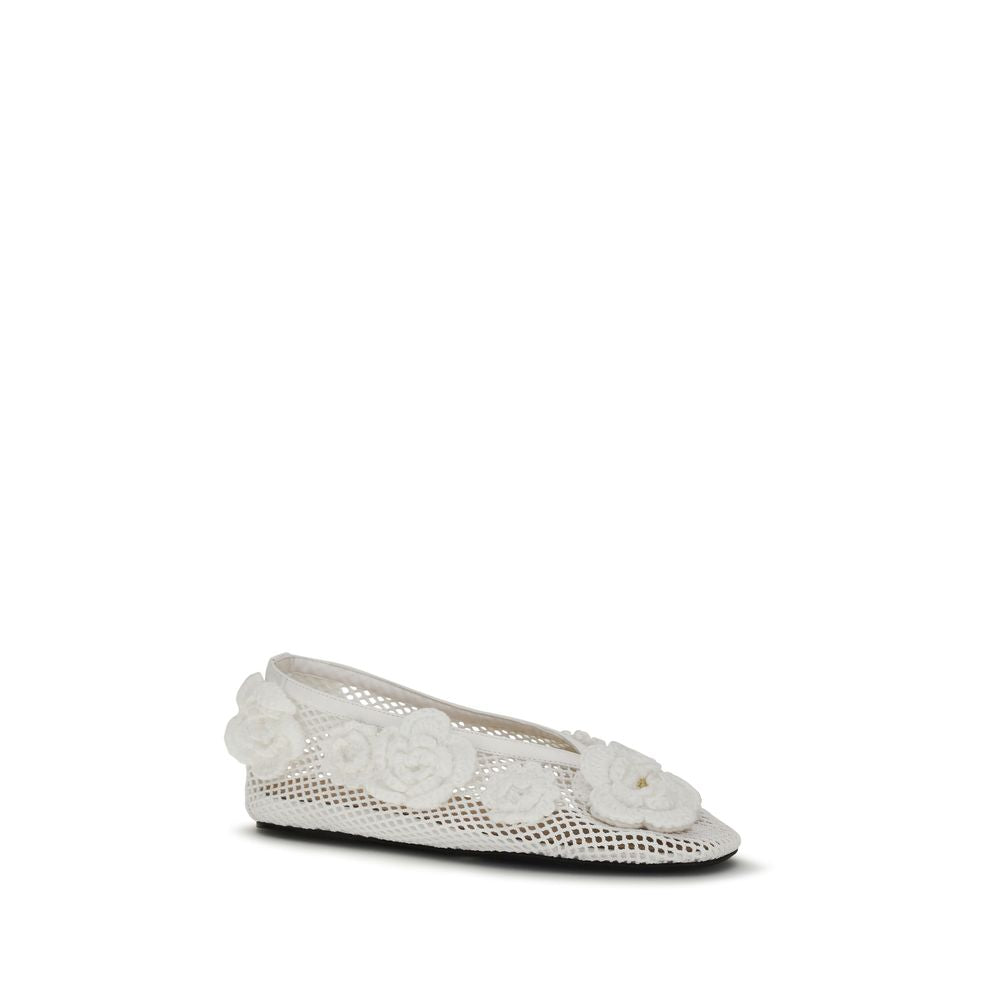 Mesh Jenny Ballerinas
