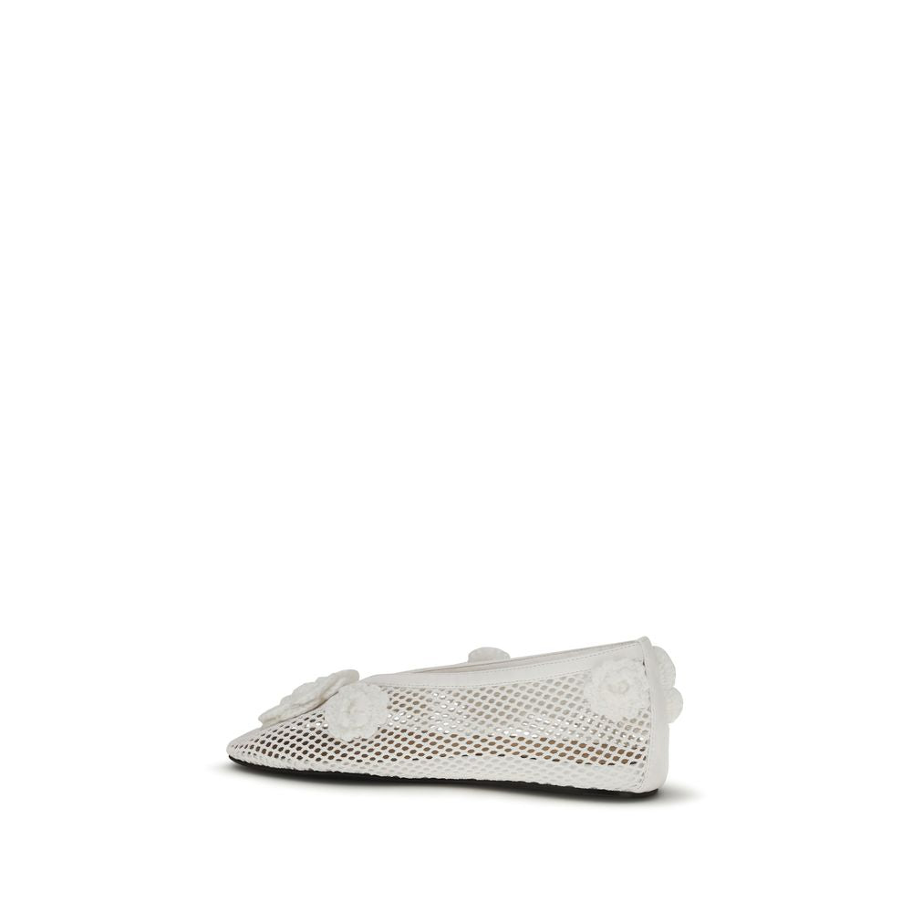 Mesh Jenny Ballerinas