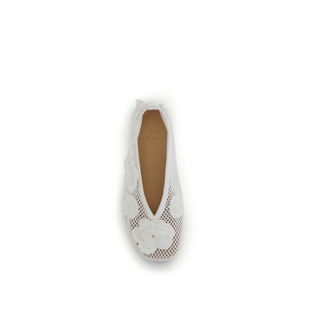 Mesh Jenny Ballerinas