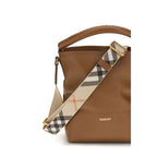 Calf Leather B Clip Bucket Bag