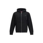 Black Cotton Kenzio Signature Hoodie