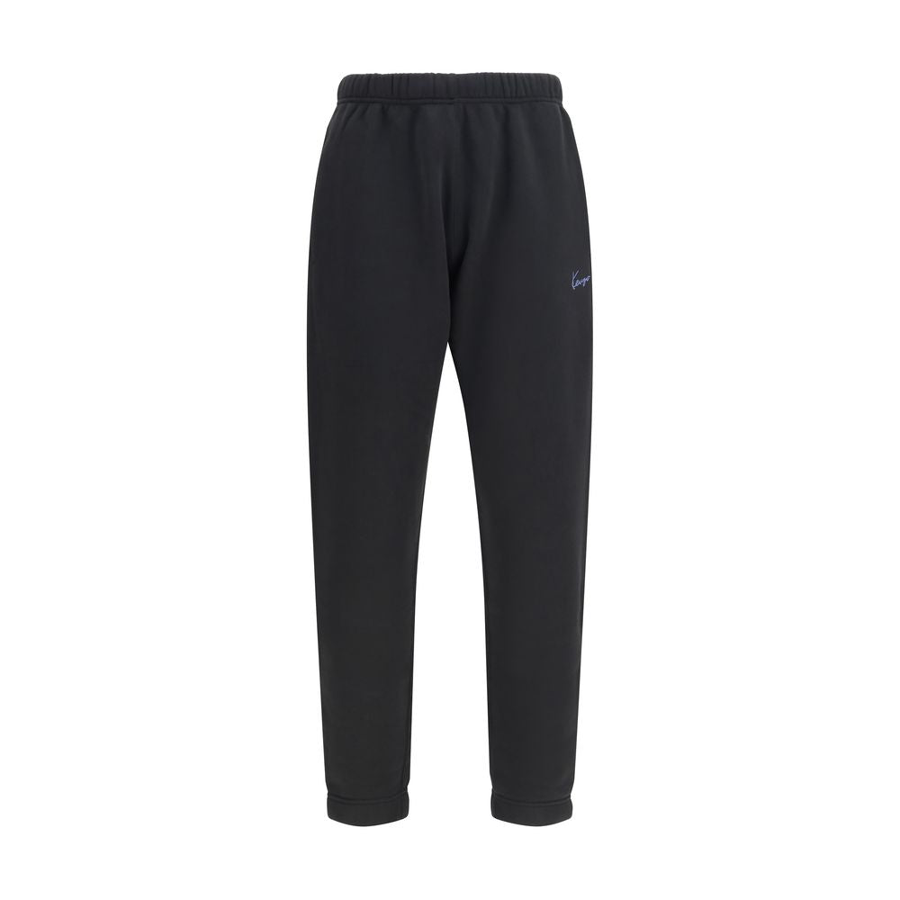 Black Cotton Joggers