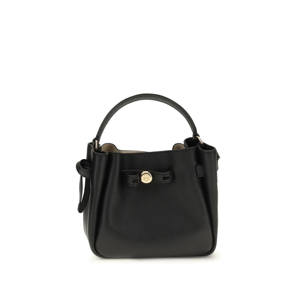 Grained Calf Leather Romy Mini Bucket Bag