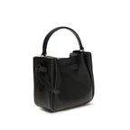 Grained Calf Leather Romy Mini Bucket Bag