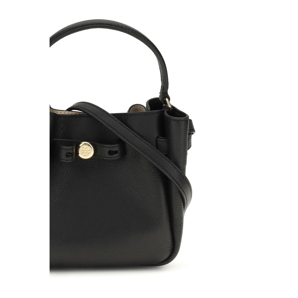 Grained Calf Leather Romy Mini Bucket Bag