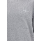 Gray Cotton Hoodie