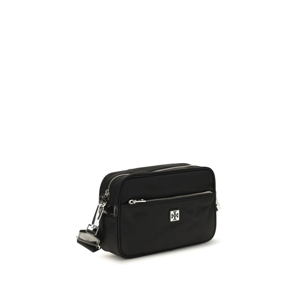 Black Polyamide Virginia Shoulder Bag