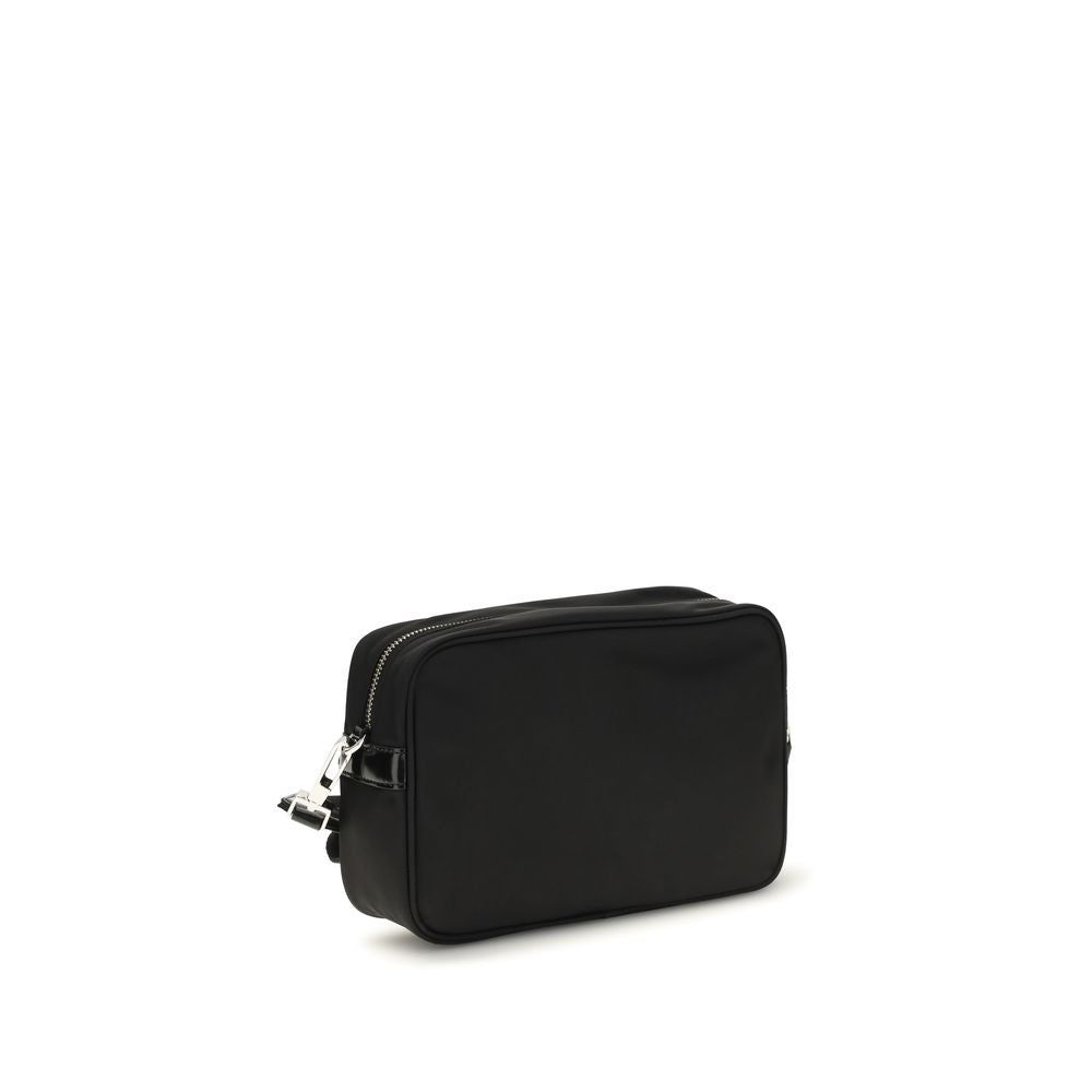Black Polyamide Virginia Shoulder Bag