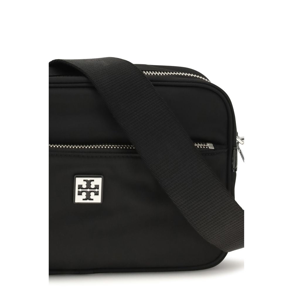 Black Polyamide Virginia Shoulder Bag