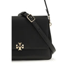 Black Calf Leather Charlie Shoulder Bag