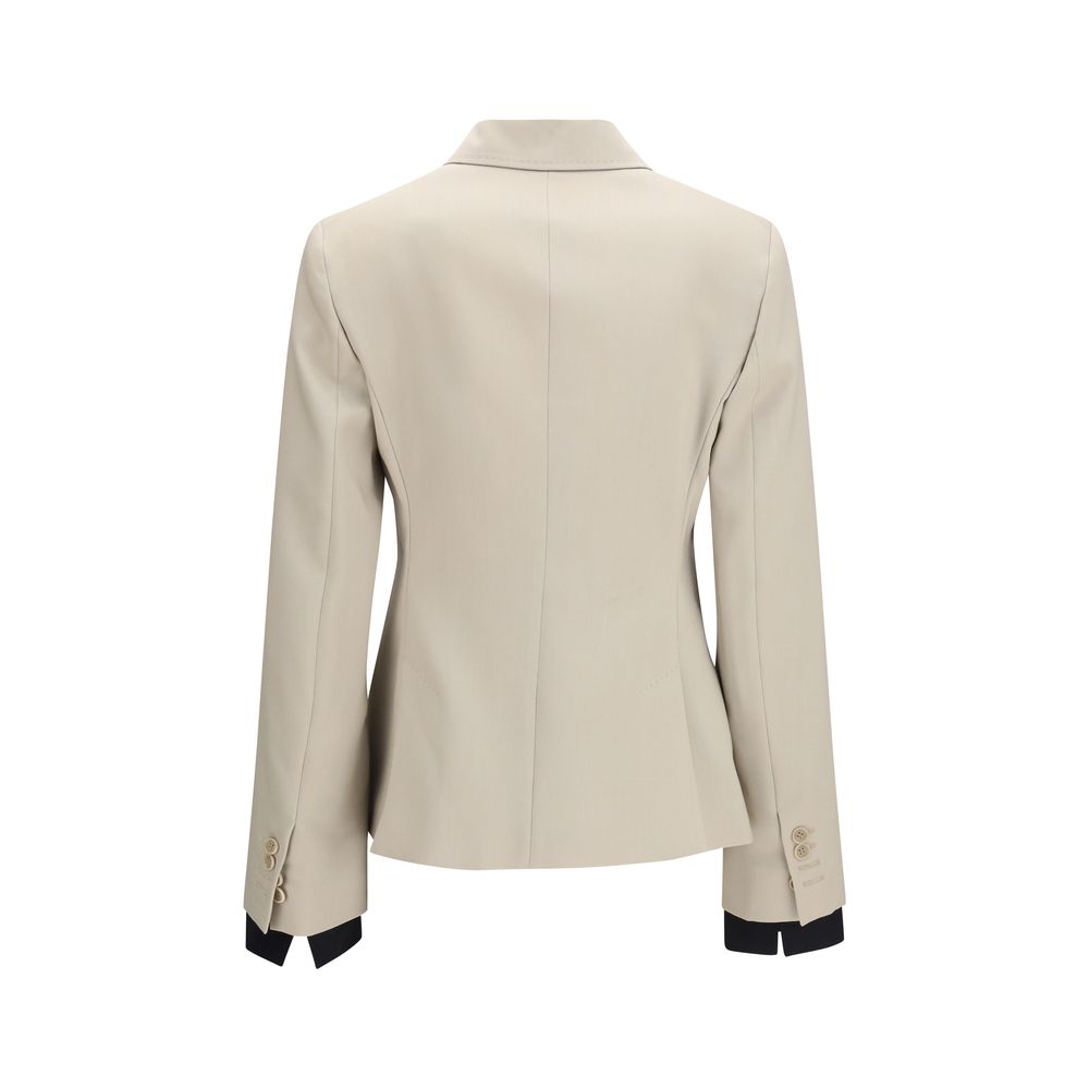 Placido Wool Mohair Silk Double‑Breasted Blazer
