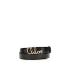 Calfskin Belt with Removable Gold Brass Buckle