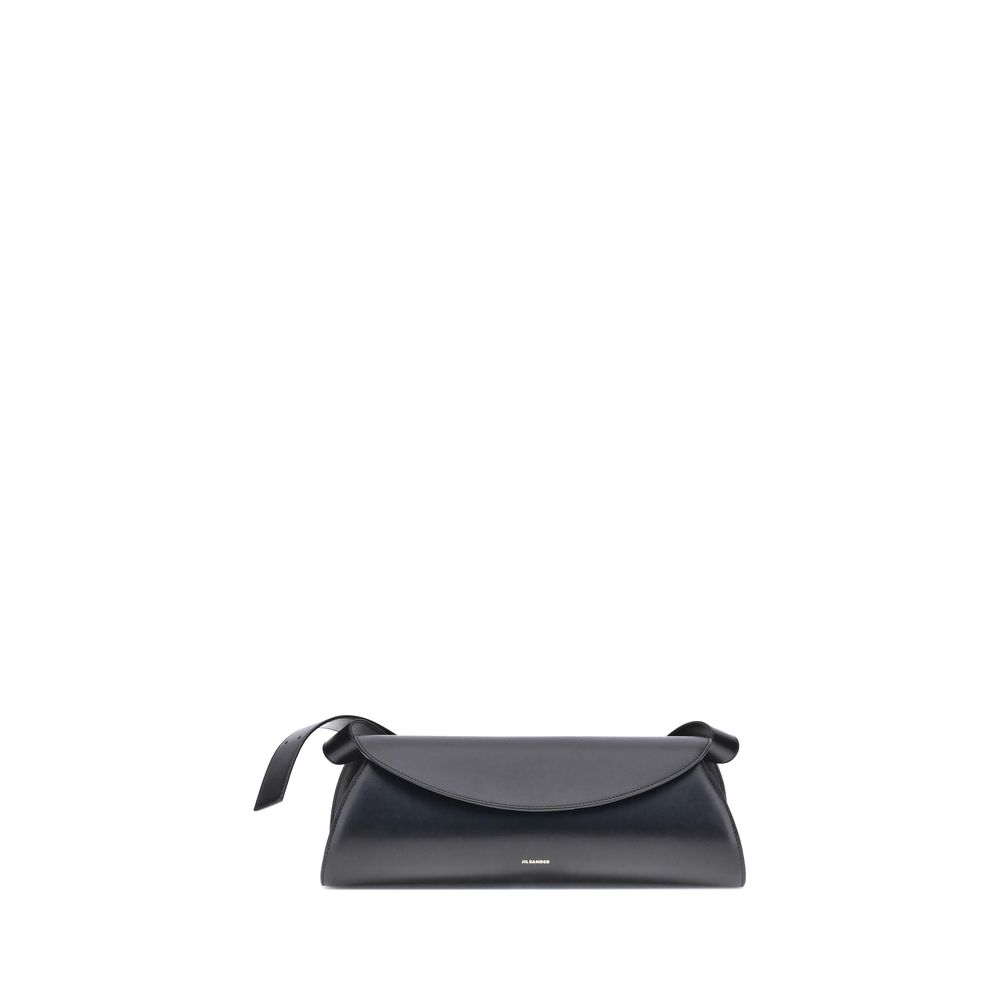 Large Calf Leather Cannolo Shoulder Bag