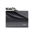 Large Calf Leather Cannolo Shoulder Bag