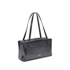 Black Calfskin Goji Pillow Small Shoulder Bag
