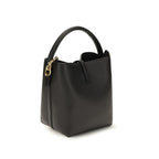 Grained Leather Le 37 Bucket Bag