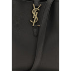 Grained Leather Le 37 Bucket Bag