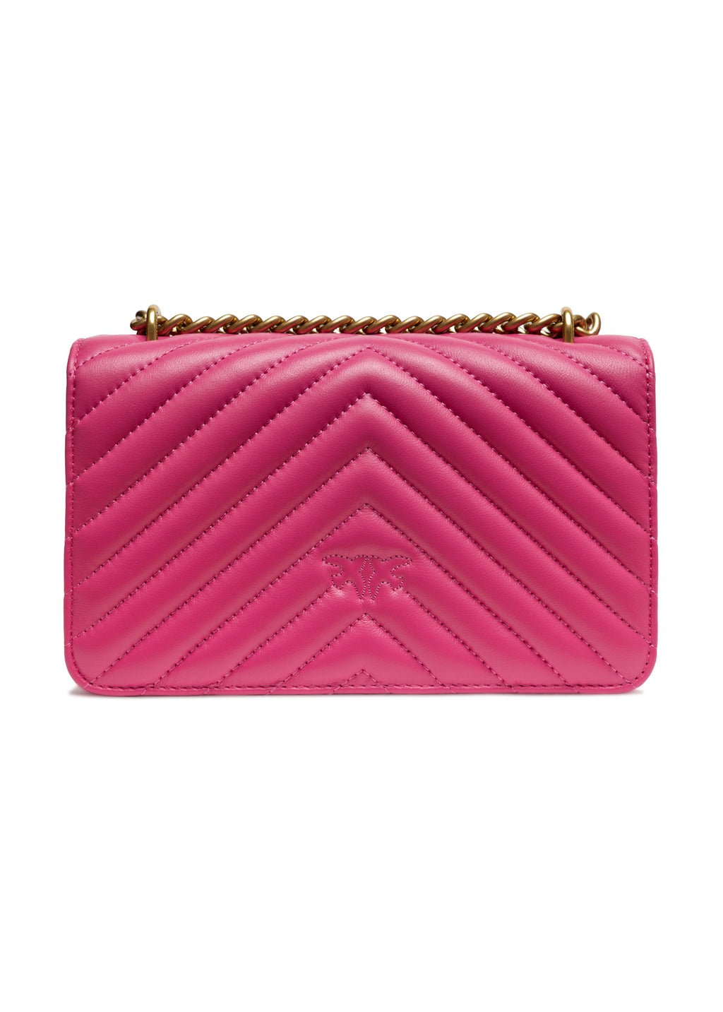 Pink Leather Love One Mini Shoulder Bag