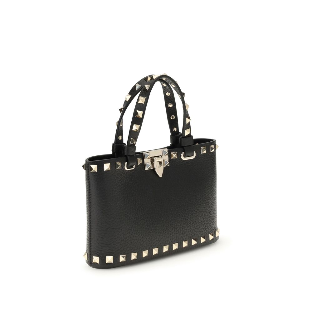 Mini Rockstud Shopping Calfskin Handbag