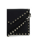 Rockstud Pouch Calfskin Clutch