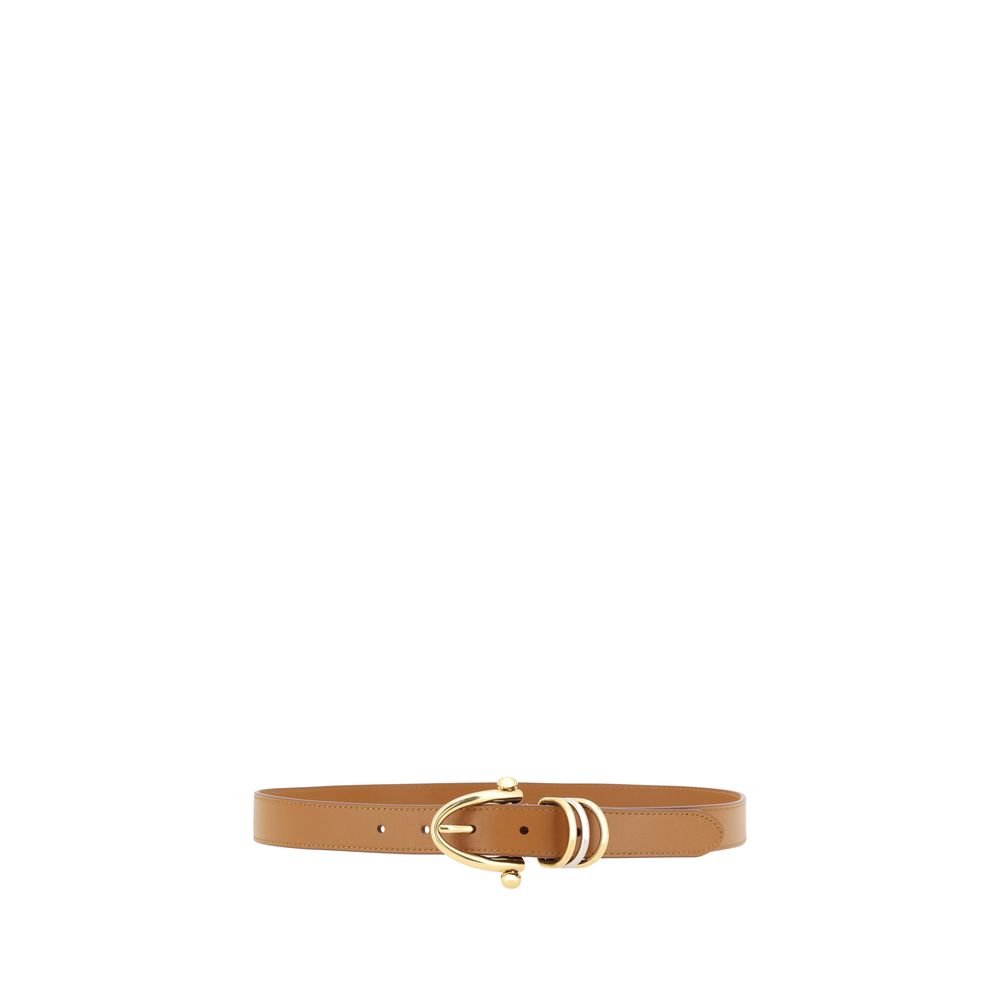 Beige Calfskin Belt