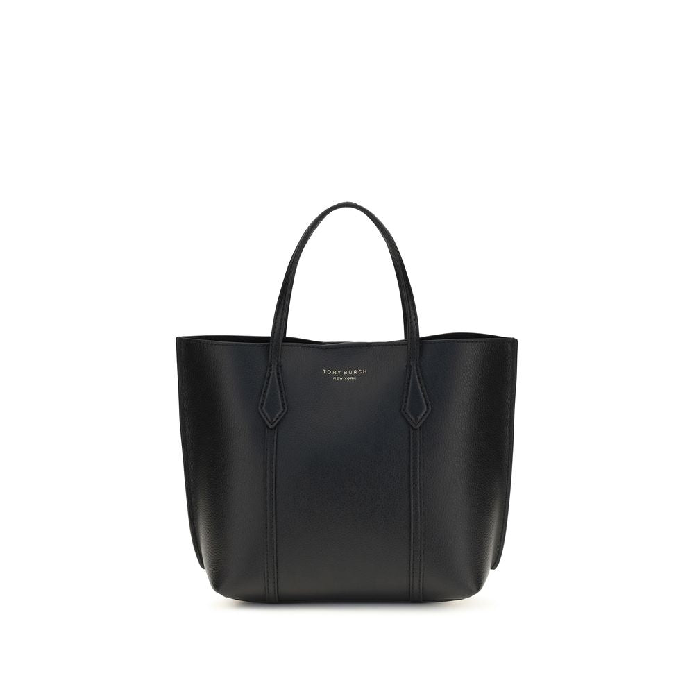 Black Calf Leather Perry Handbag