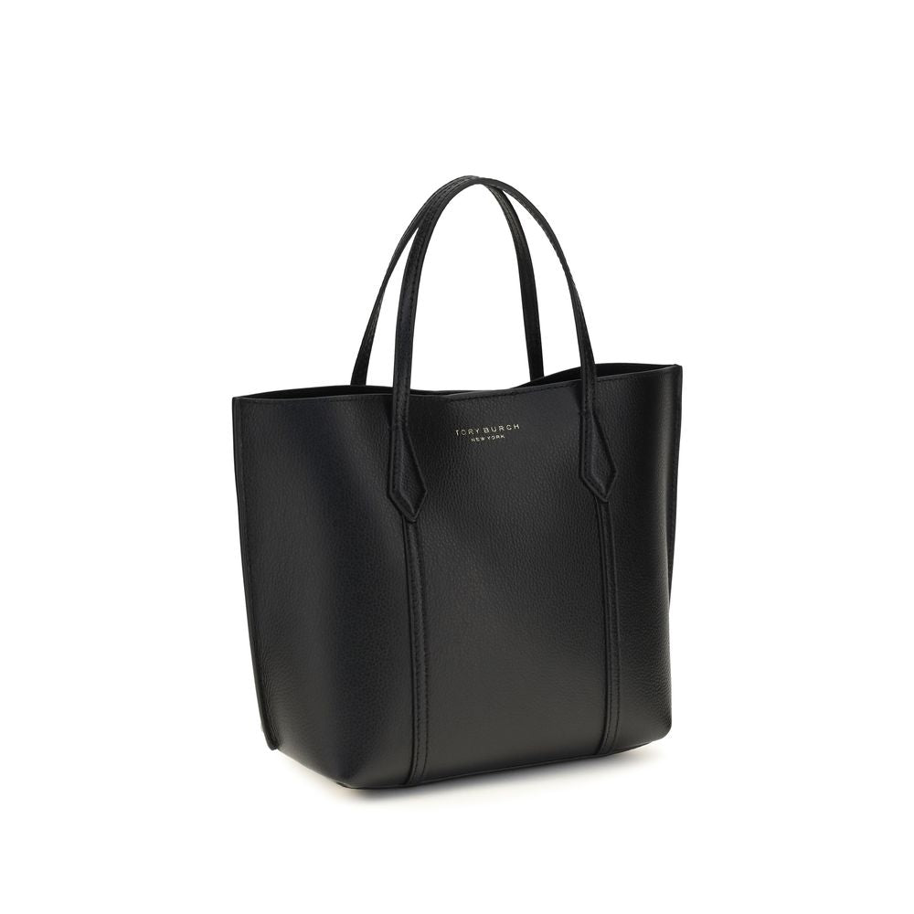 Black Calf Leather Perry Handbag