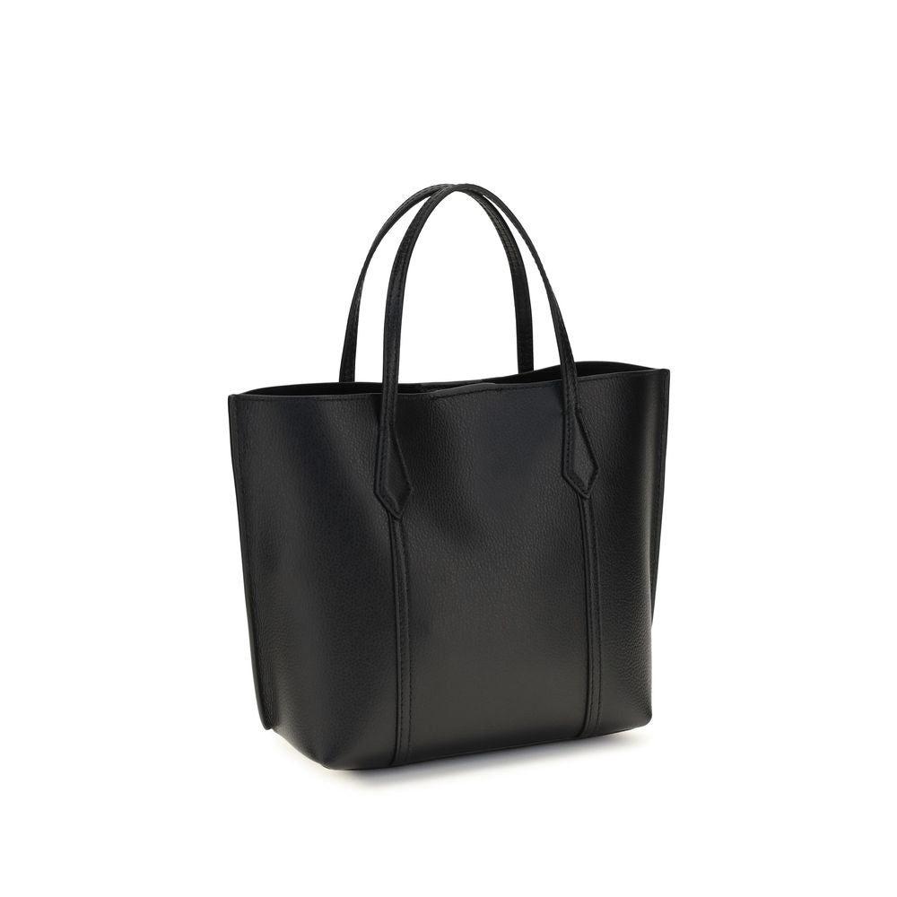 Black Calf Leather Perry Handbag