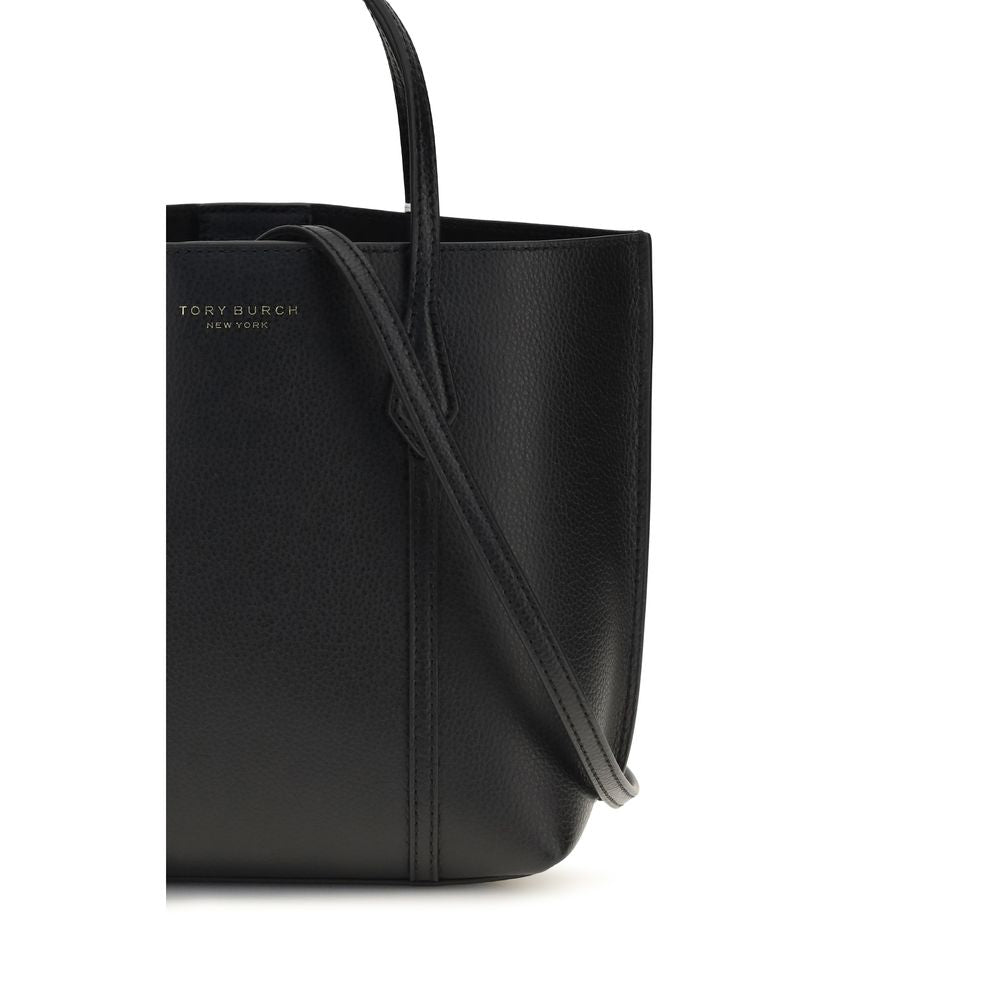 Black Calf Leather Perry Handbag
