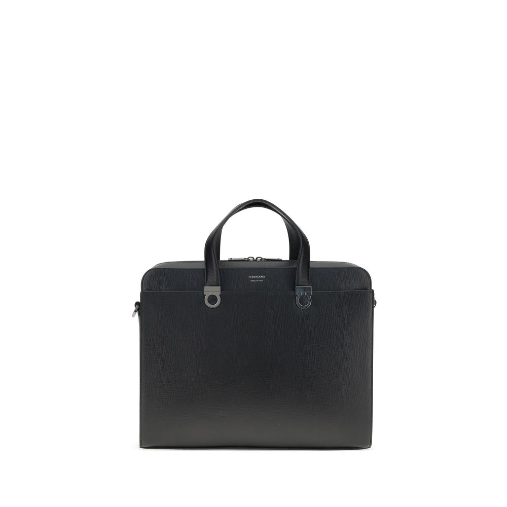 Calfskin Gancini Briefcase