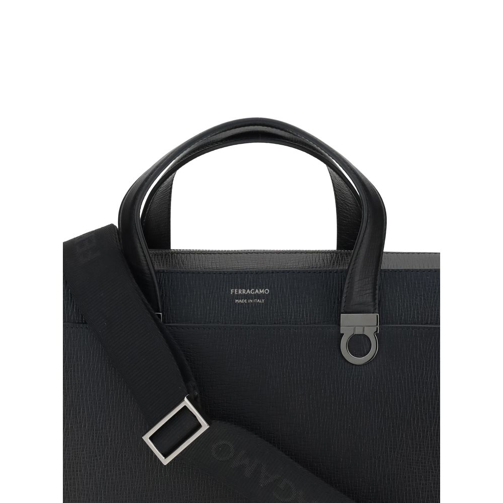 Calfskin Gancini Briefcase