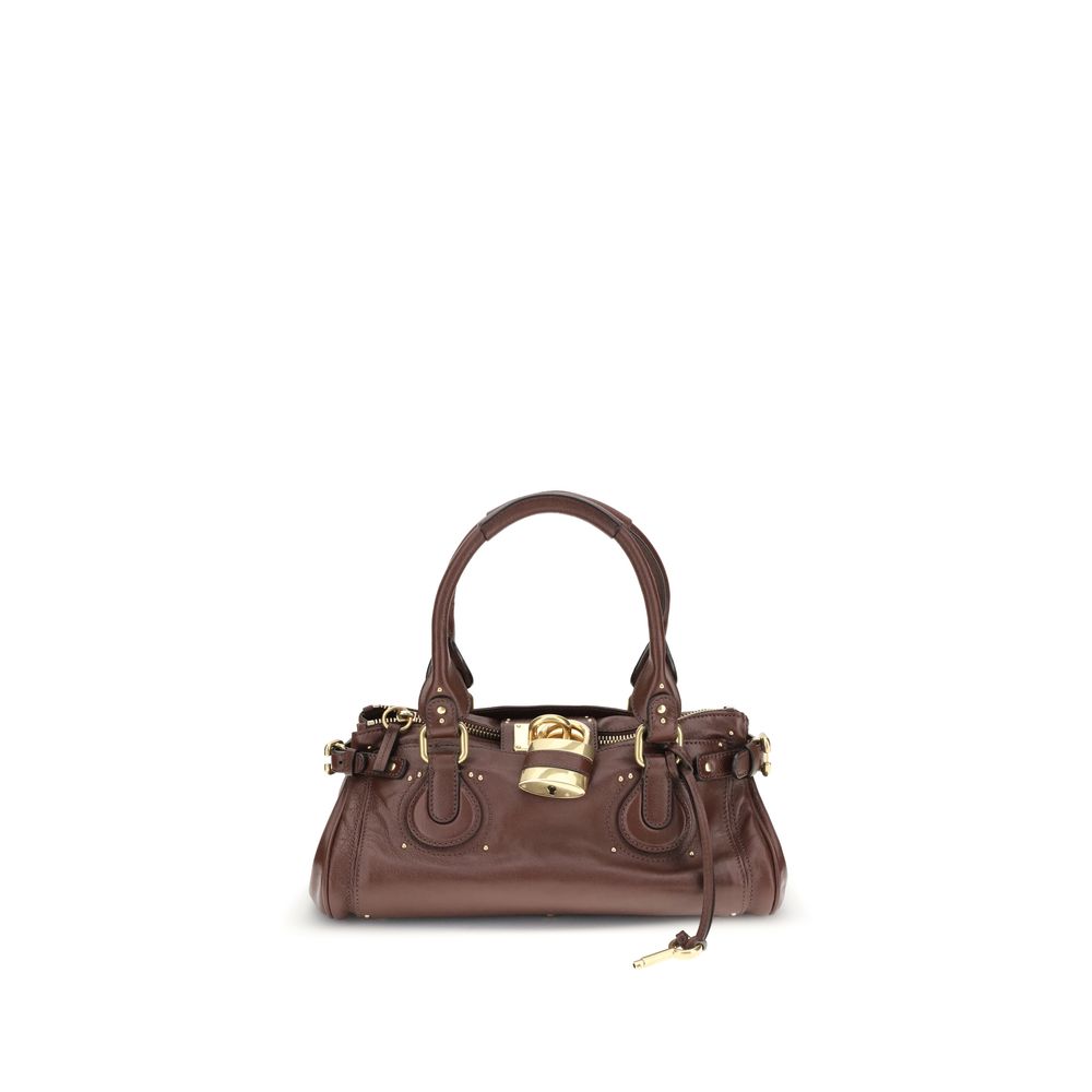 Garnet Buffalo Leather Paddington Bag