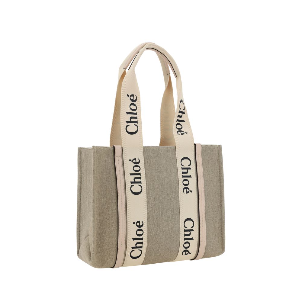 Linen Woody Shoulder Bag