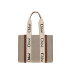 Linen Canvas Woody Shoulder Bag