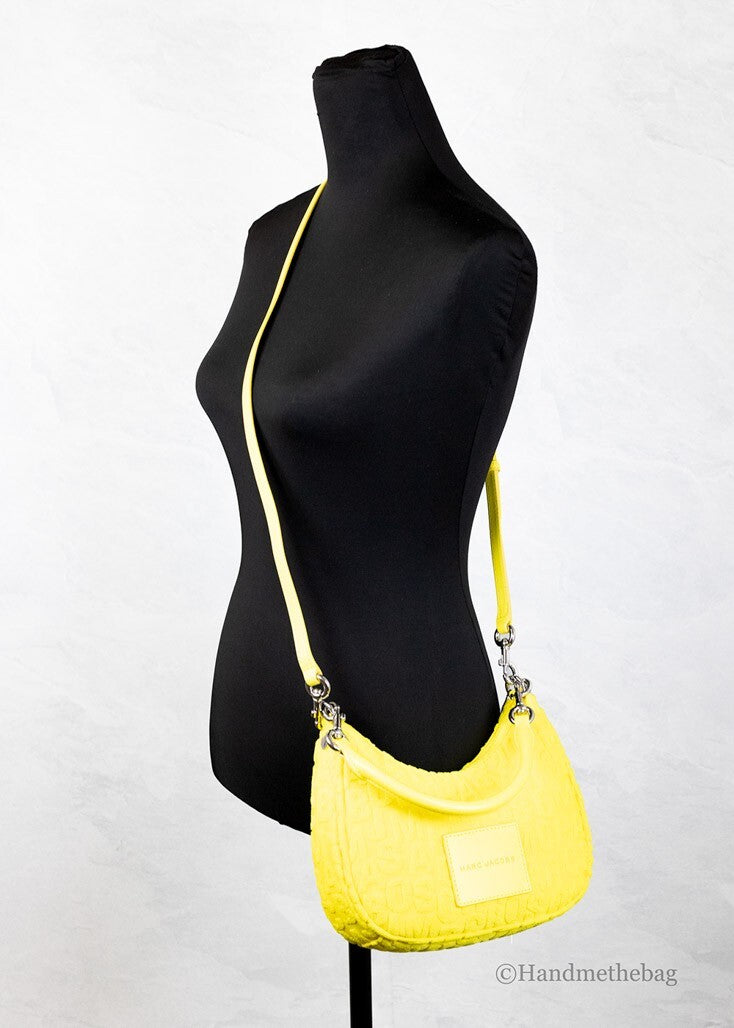 Terry Fabric Golden Kiwi Hobo Shoulder Bag