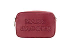 Flash Pomegranate Smooth Leather Camera Crossbody Bag
