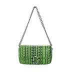 Neon Green The Monogram Leather J Marc Mini Shoulder Bag Crossbody