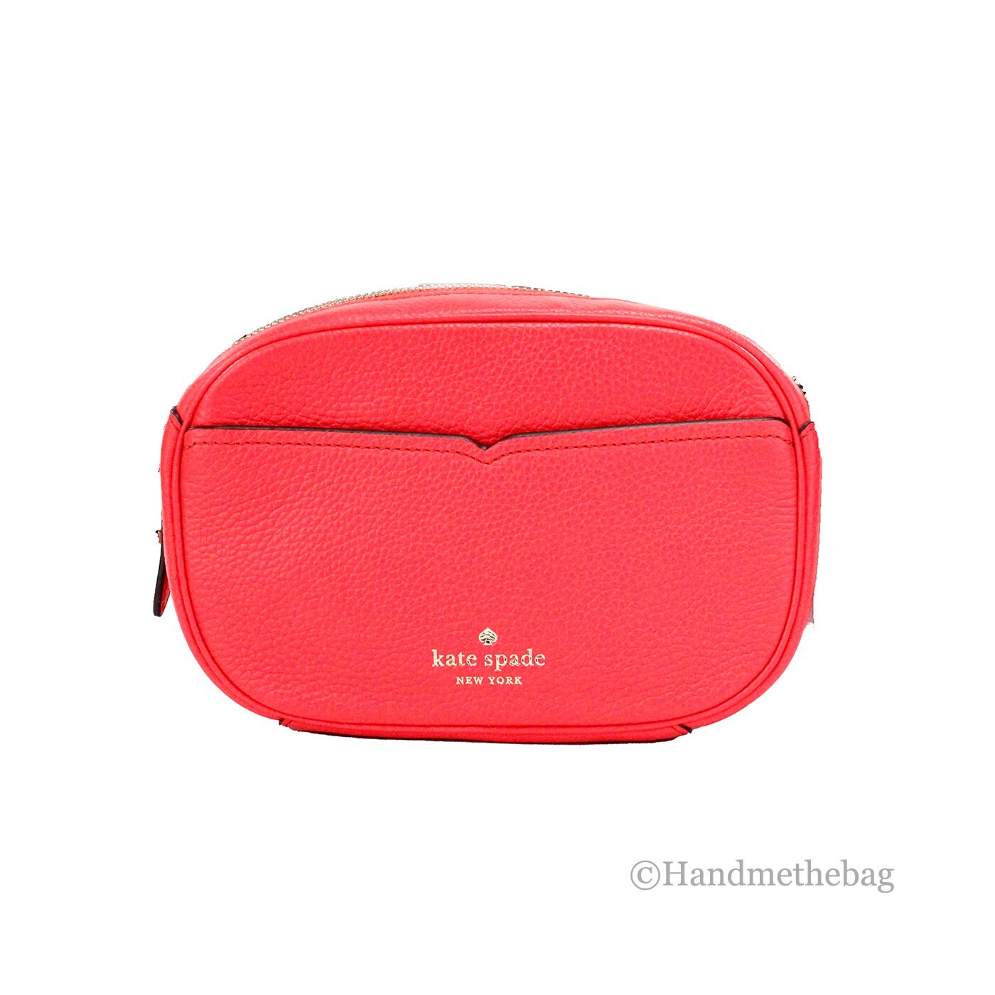 Small Kourtney Pebbled Leather Crossbody Bag