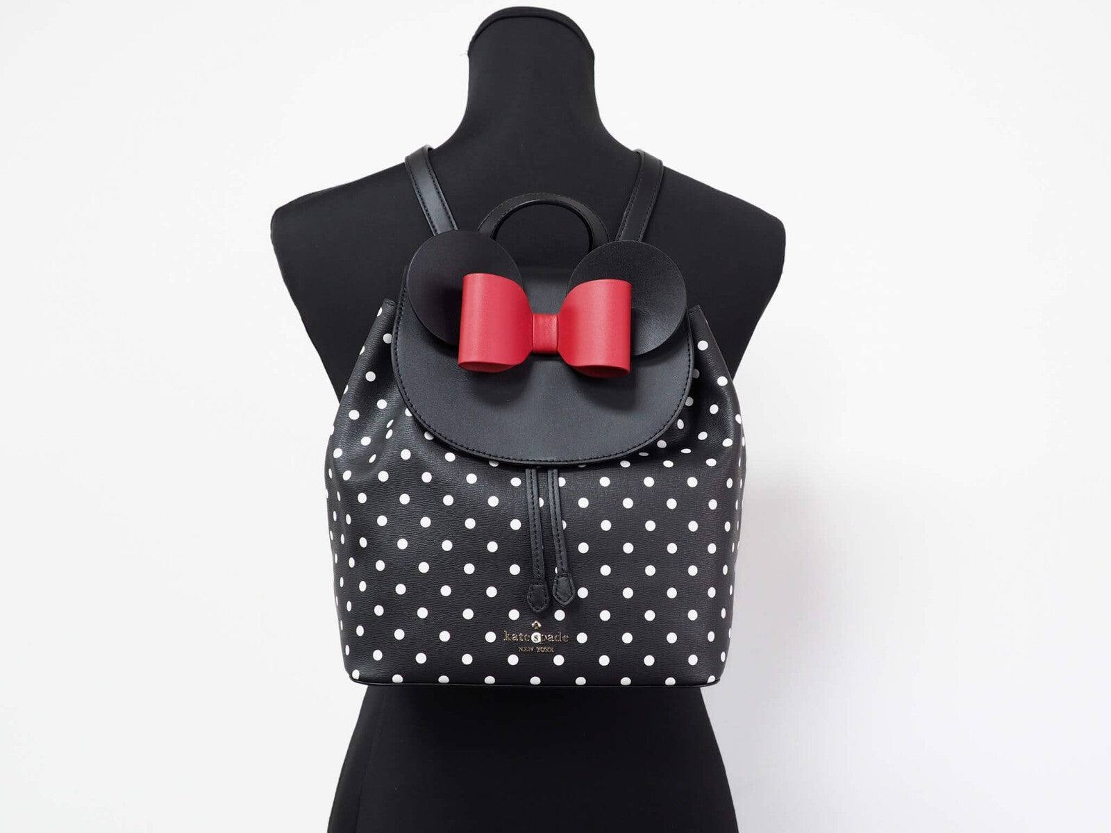 Medium Minnie Mouse Leather Backpack