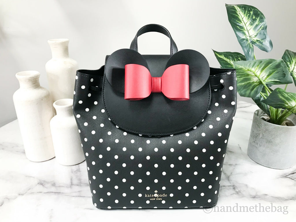 Medium Minnie Mouse Leather Backpack