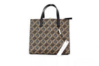 Mini Signet Printed Leather Crossbody Tote